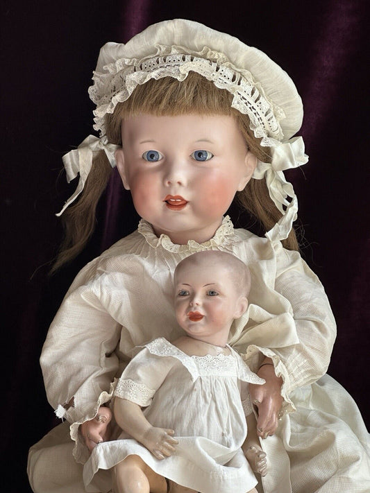 Lifesize Antique French 27” SFBJ 251 Toddler Character Doll