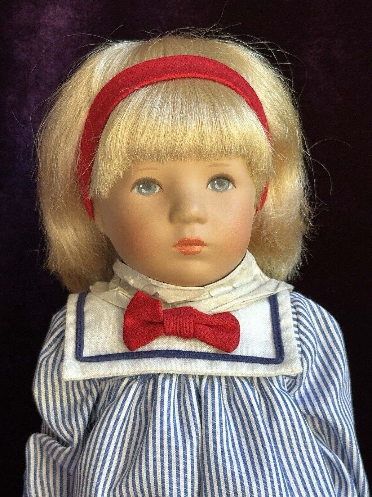 Vintage Collectible 15” Kathe Kruse 35 H Cloth Girl Doll New In Box