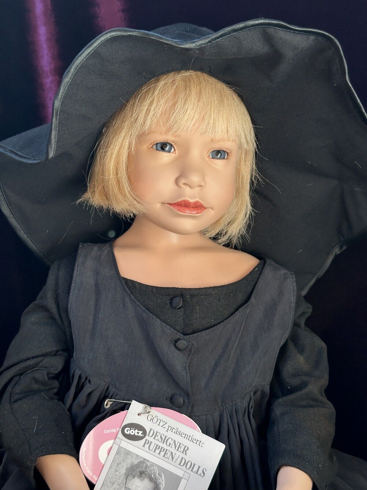 Lifelike 31.5” Gotz Vinyl Lisa Doll by Philip Heath World of Children LE 500