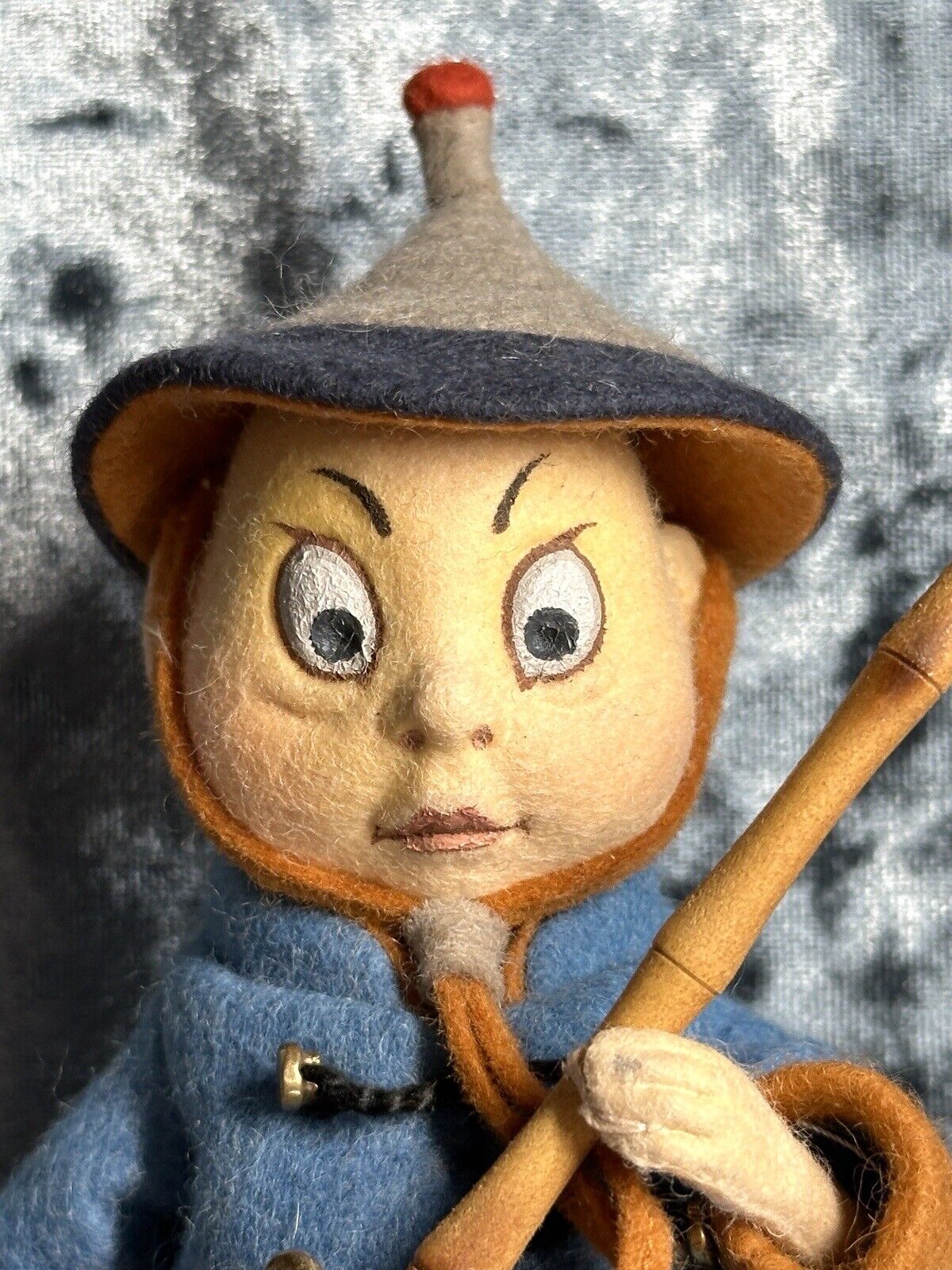 Collectible R John Wright Felt Chinaman Palmer Cox Brownie 8” Doll + Box LE 250