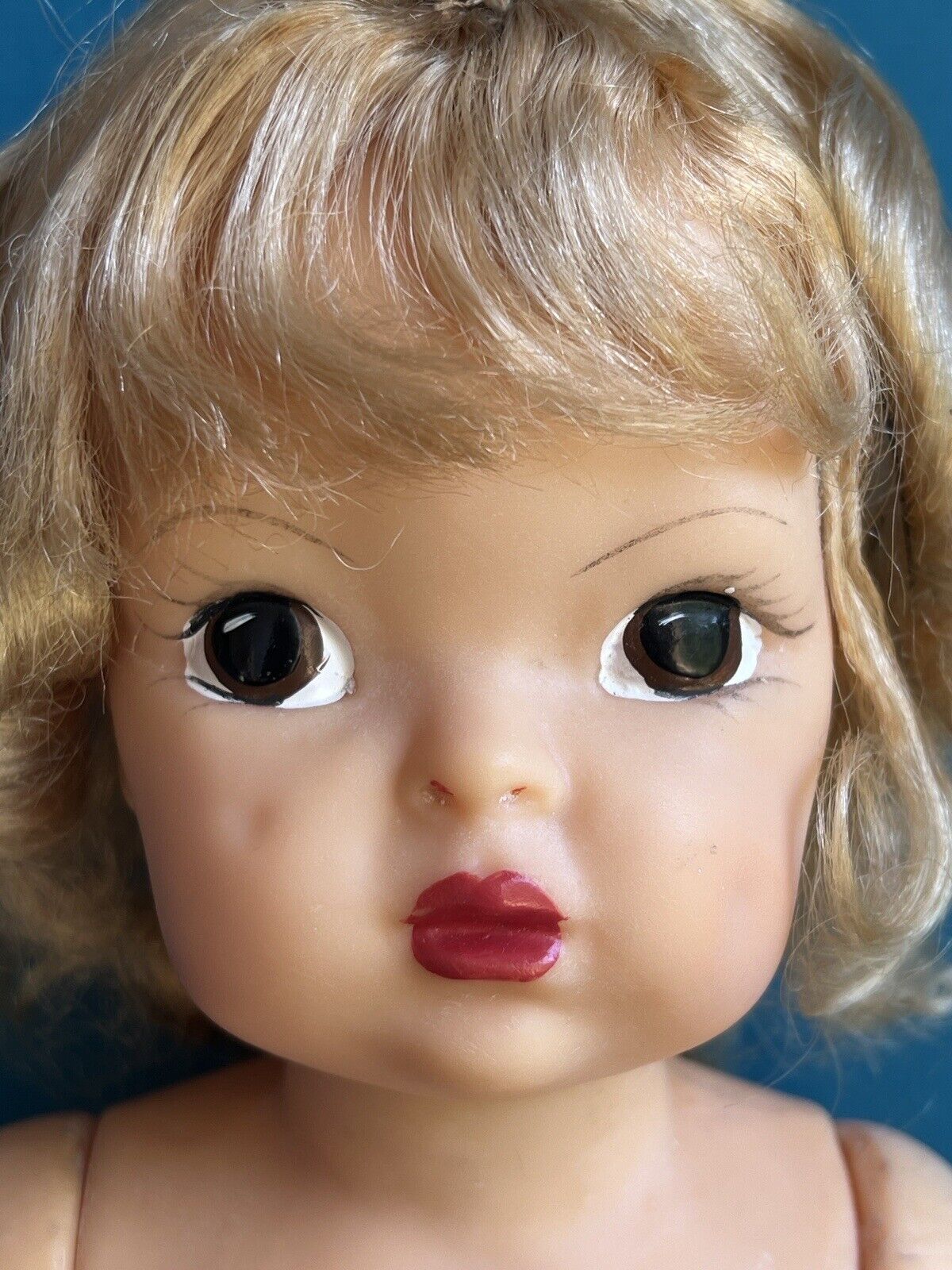 Vintage Early Hard Plastic Blonde Terri Lee Doll