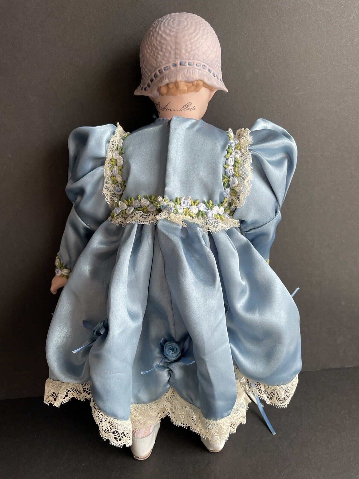 14” Reproduction of Antique German Gebruder Heubach Bonnet Doll