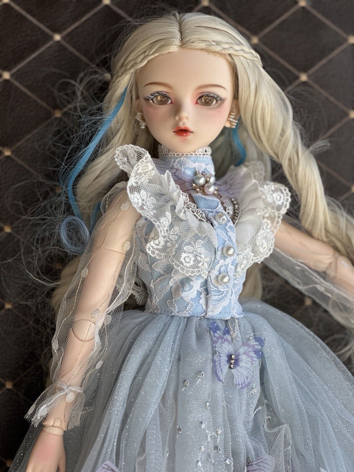Collectible Doris Doll 1/3 BJD 23" Jointed Doll Full Set Dressed