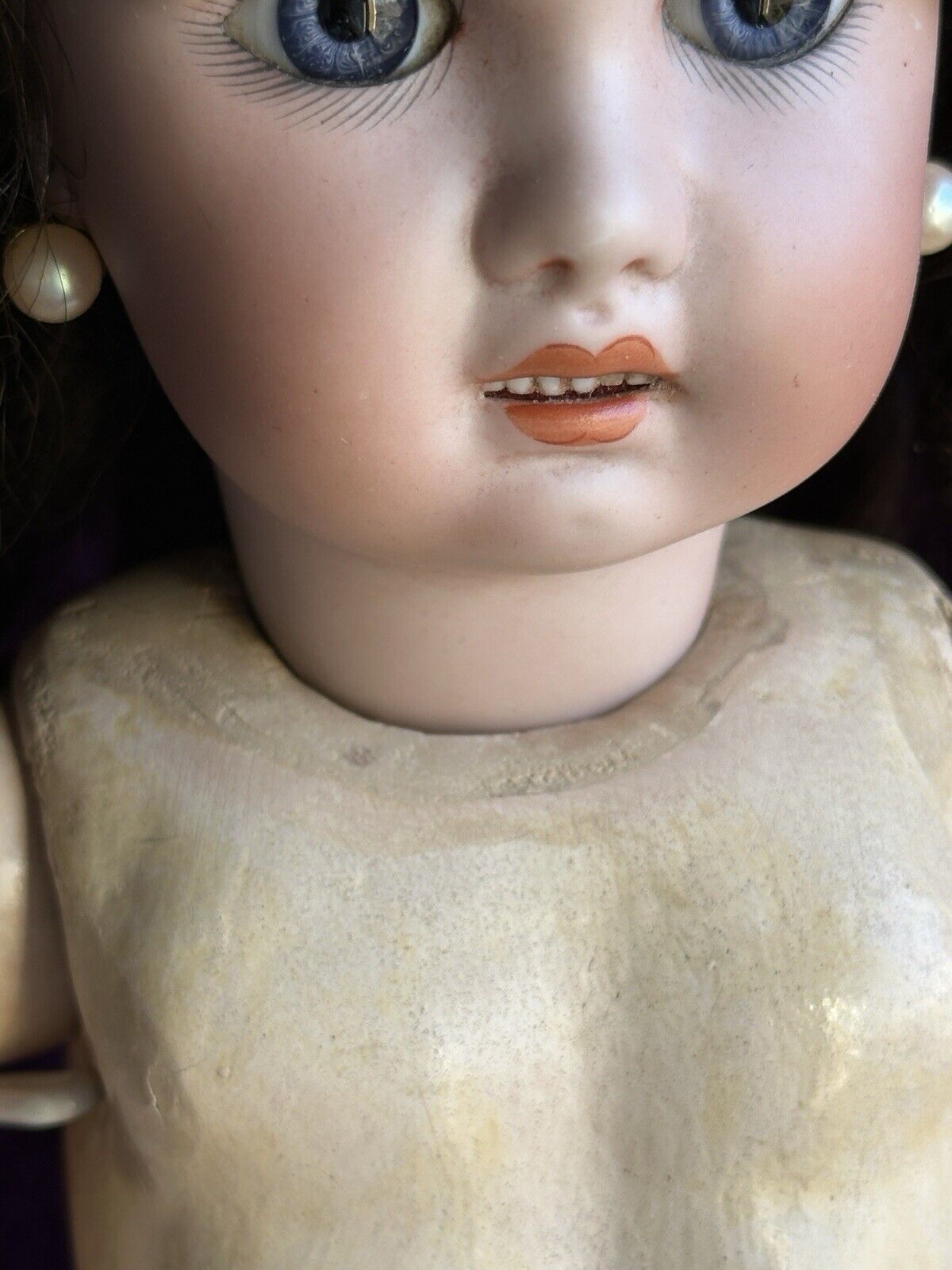 Antique French 19” Jumeau 1907 Bisque Head Marked Composition Body Doll