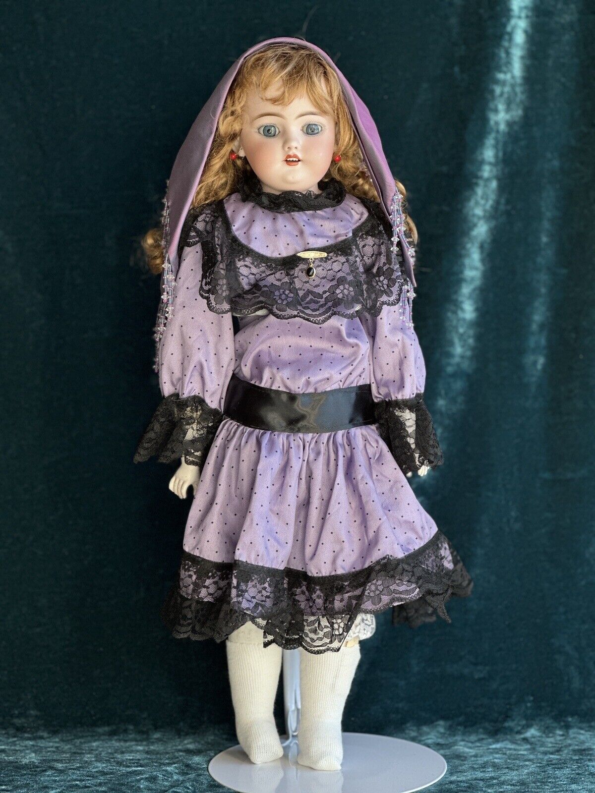 Antique German 20.5” Simon Halbig 1040 Bisque Shoulder Head Doll