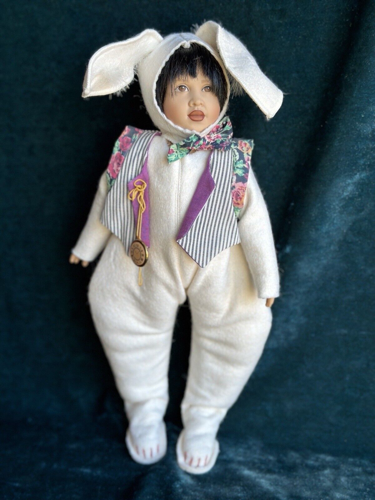 Collectible Vinyl 12” Helen Kish White Rabbit Doll LE 500