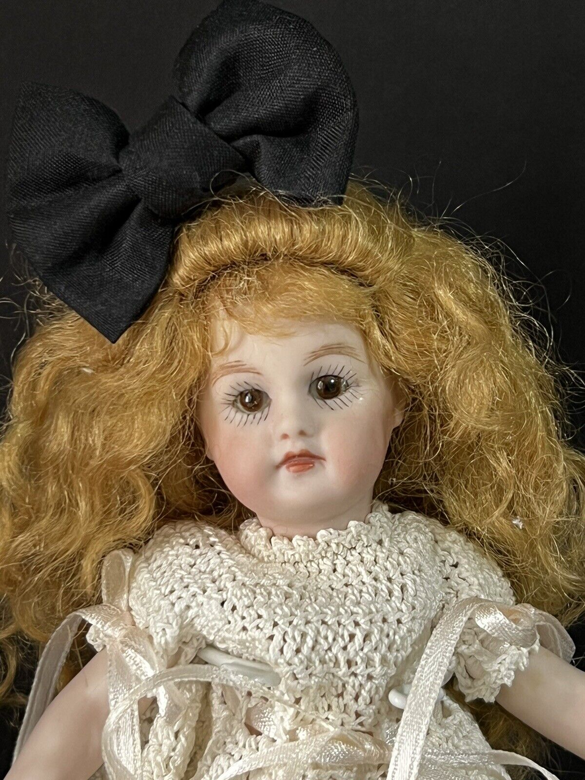 Artist Reproduction of Antique Simon Halbig German Flapper 7 1/2” Doll