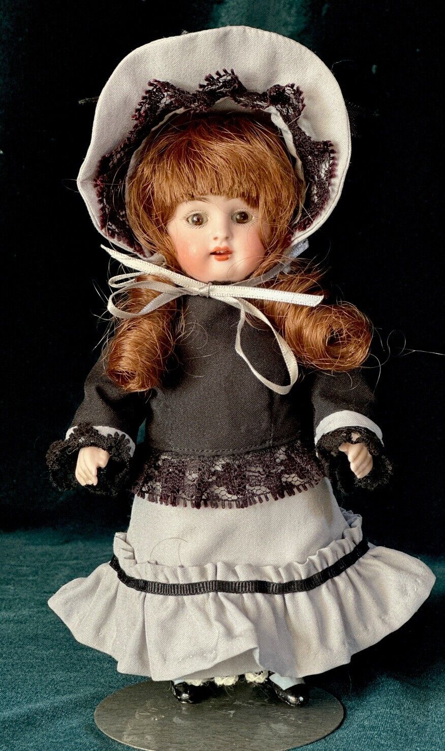 Antique German 6” Kestner 150 All Bisque Mignonette Doll