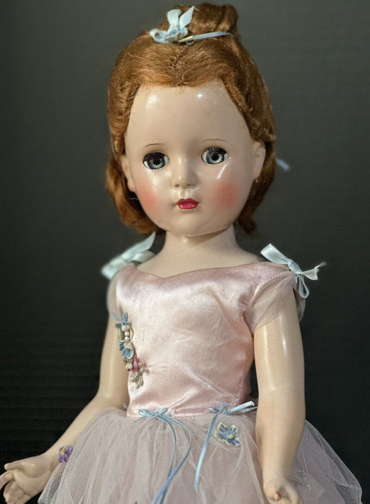 Vintage 1950’s Madame Alexander 17” Ballerina Doll Margaret Face