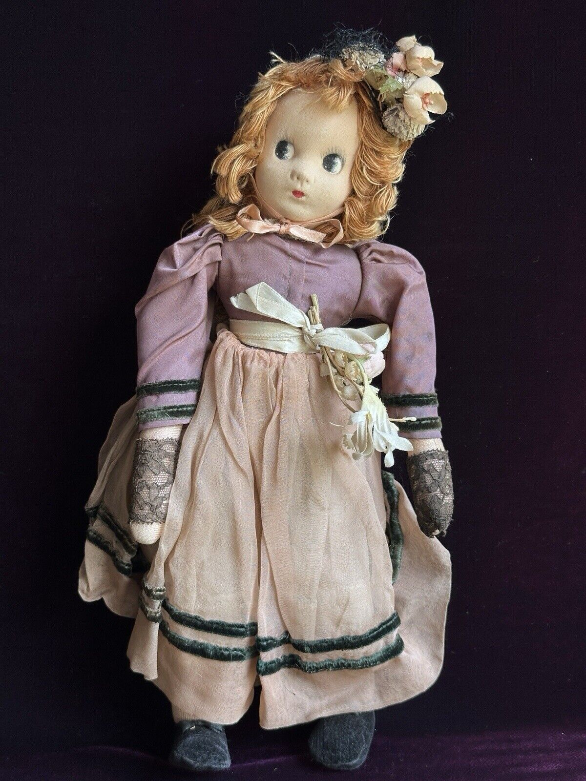 Vintage 14” Madame Alexander Little Shaver Cloth Tagged Doll