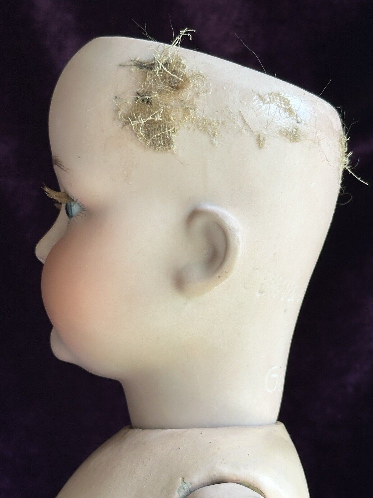 Antique German 25” Cuno Otto Dressel Mein Liebling Mold Bisque Head Doll