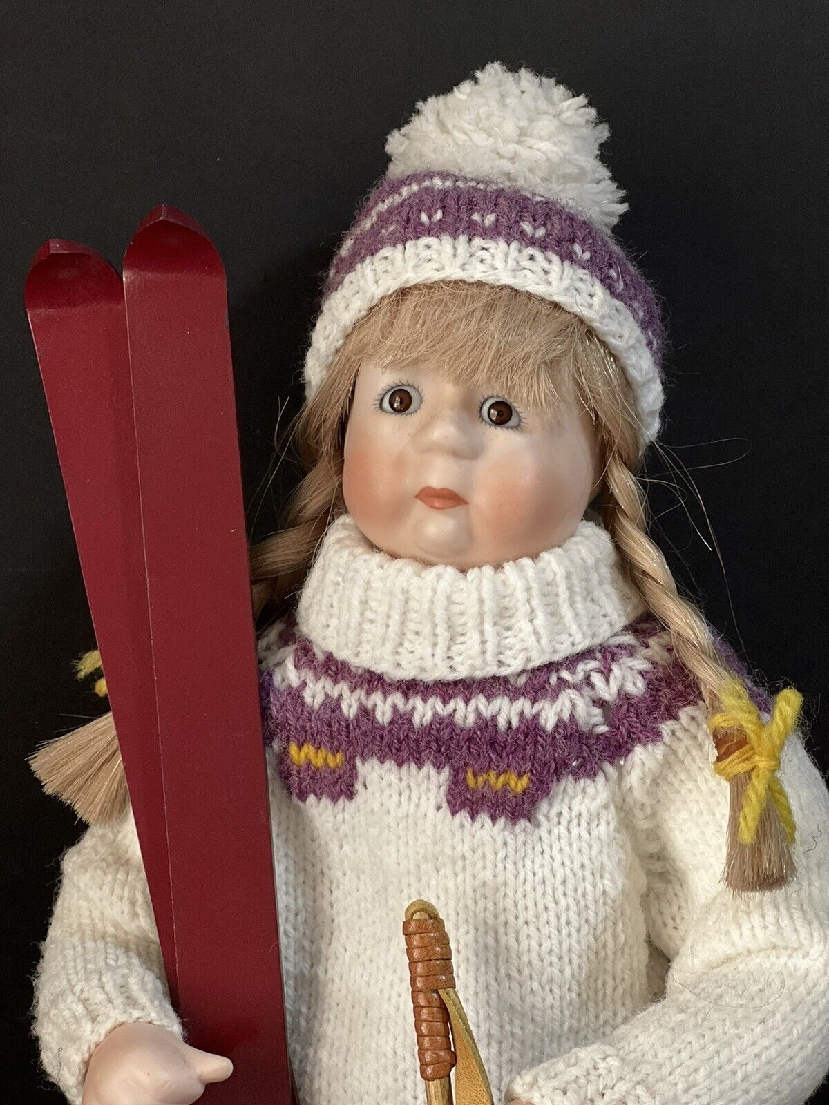 Artist 16” Doll “Skier” LE 62/500 By Faith Wick for Doll-Lain Company