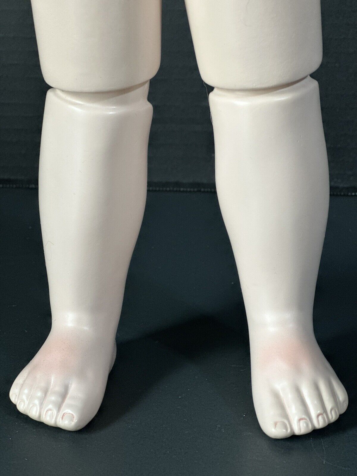 Collectible Artist Reproduction Of Bru Jne 19” Doll Porcelain Head Seeley Body