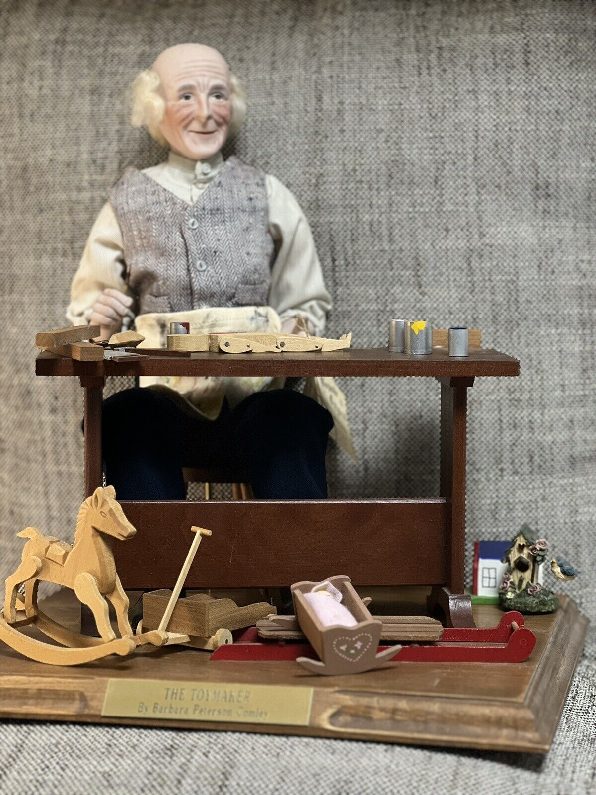 Artist Doll “The Toymaker” By Barbara Peterson Comley LE 27/350