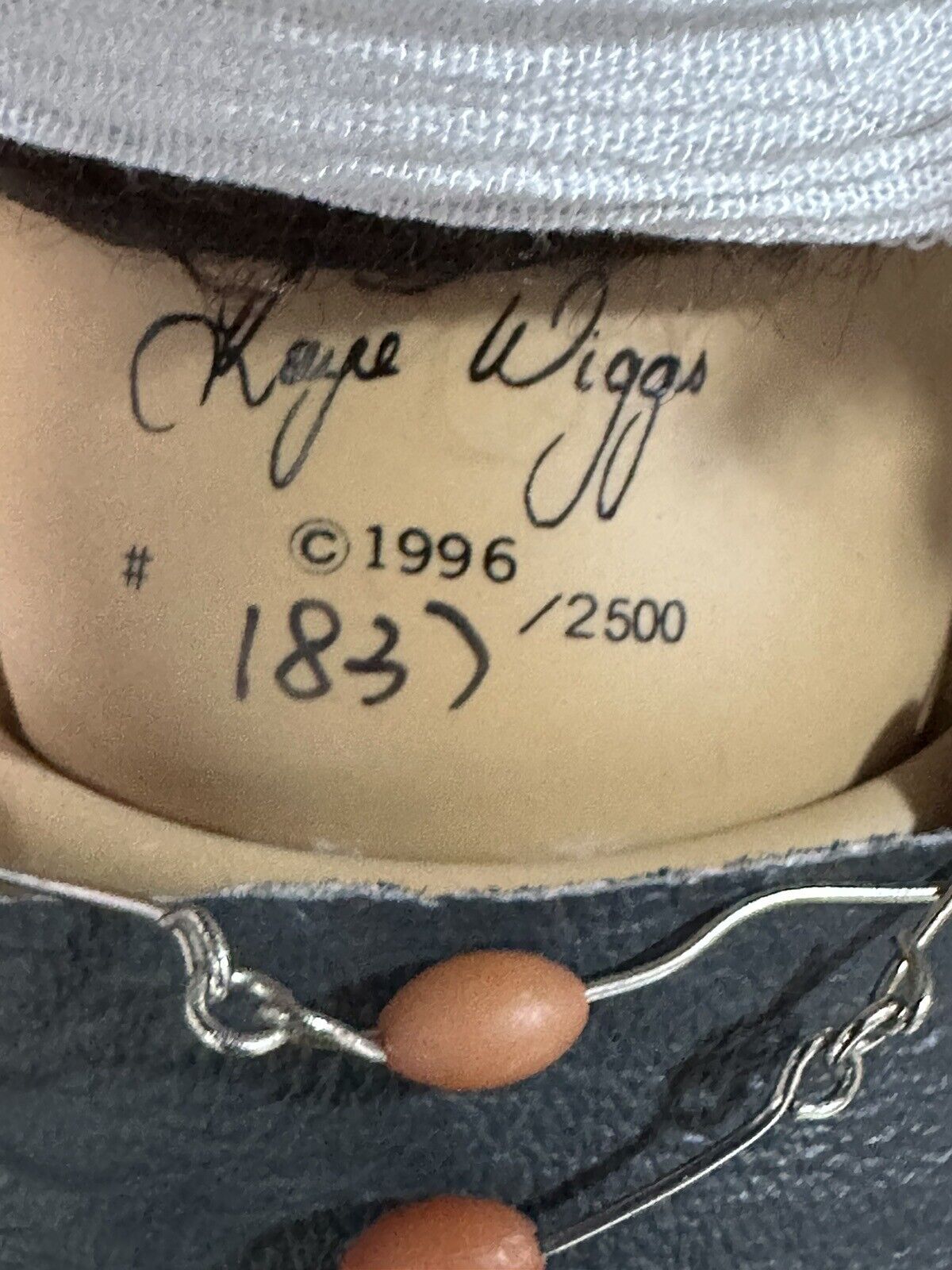 Kaye Wiggs Porcelain 23” Doll “Molly”