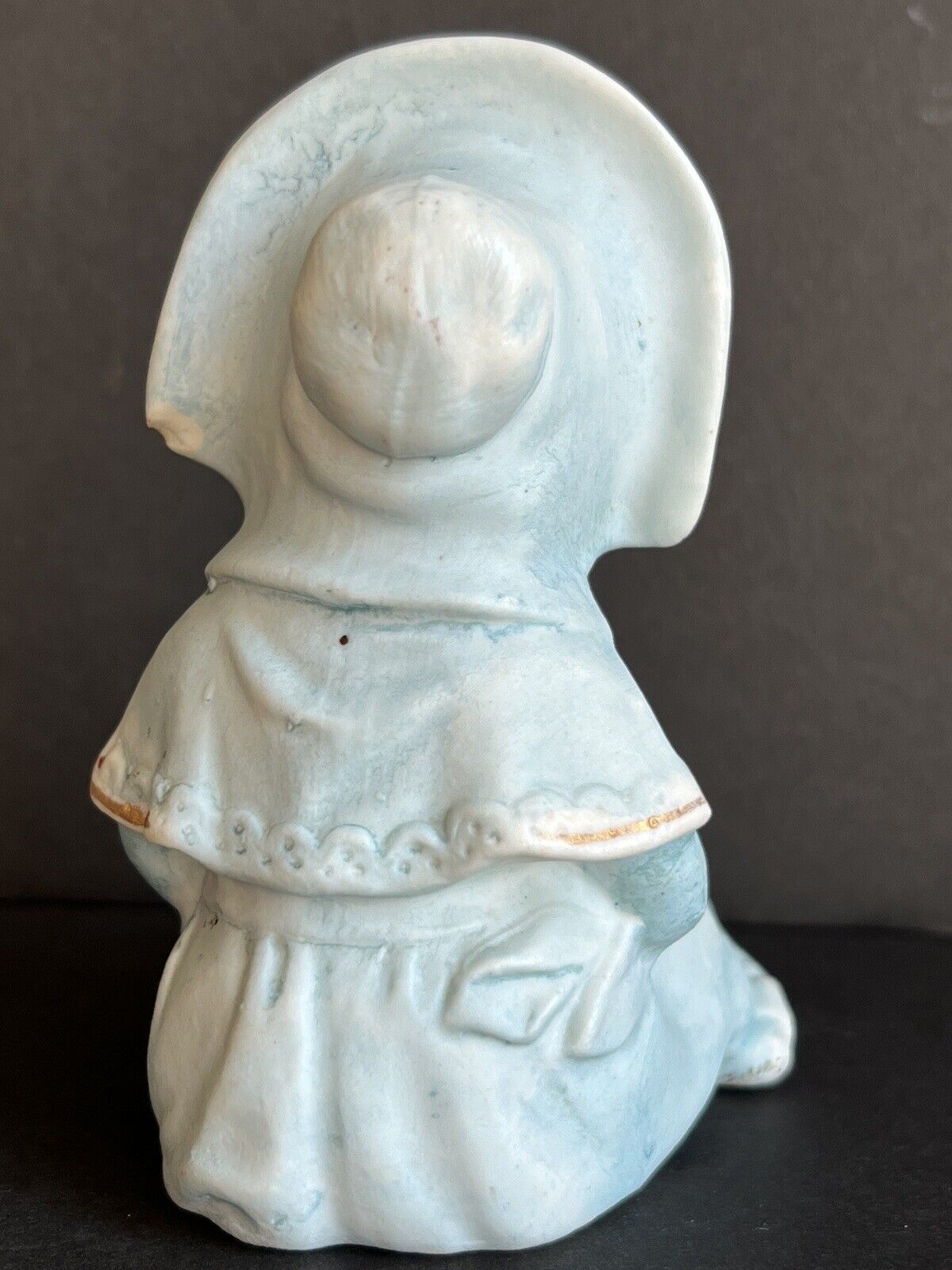 Antique German Gebruder Heubach (?) Unmarked Bisque Boy Figurine
