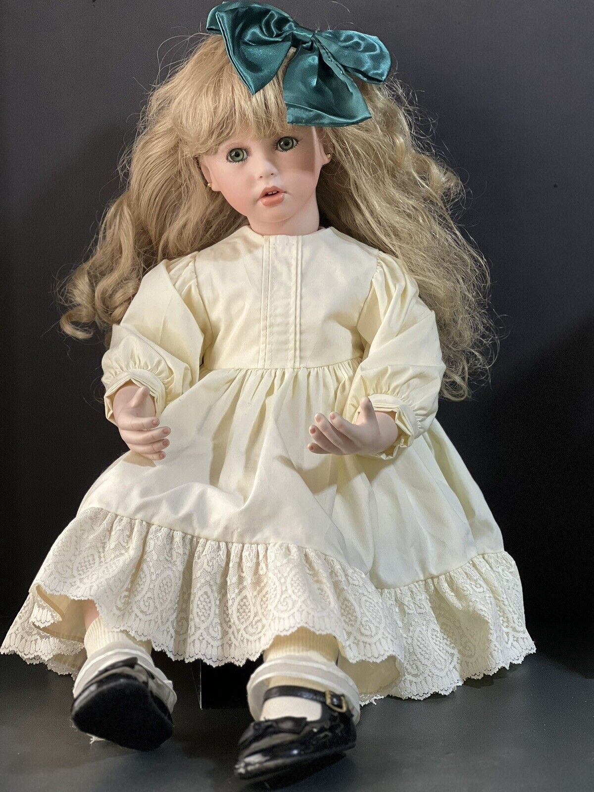 Vintage Reproduction 25” Doll “Whitney” by Donna Rubert Mold