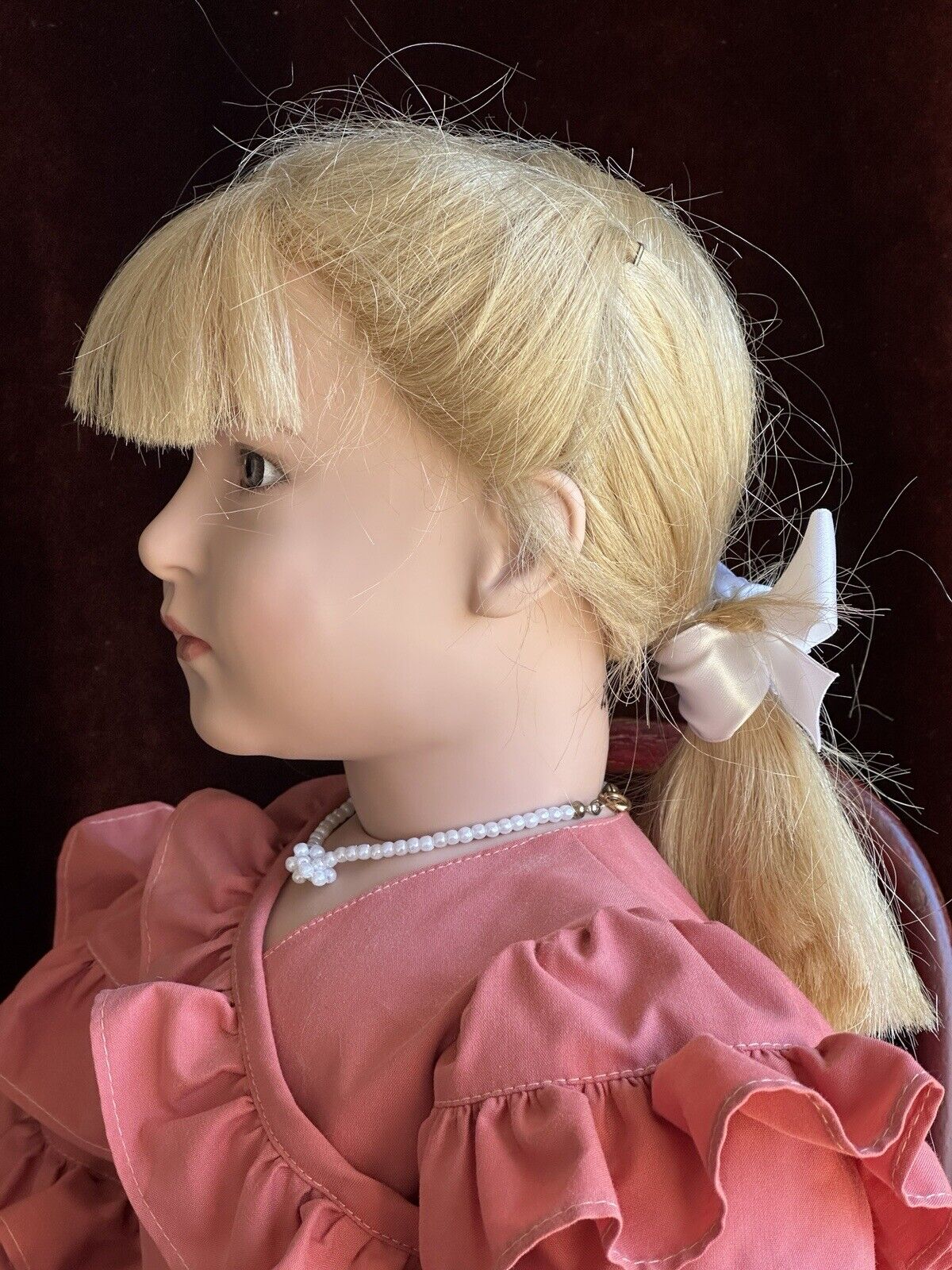 Collectible German Sigikid 23” Vinyl Doll  Kim by Gabriele Braun LE 500 Tag Cert