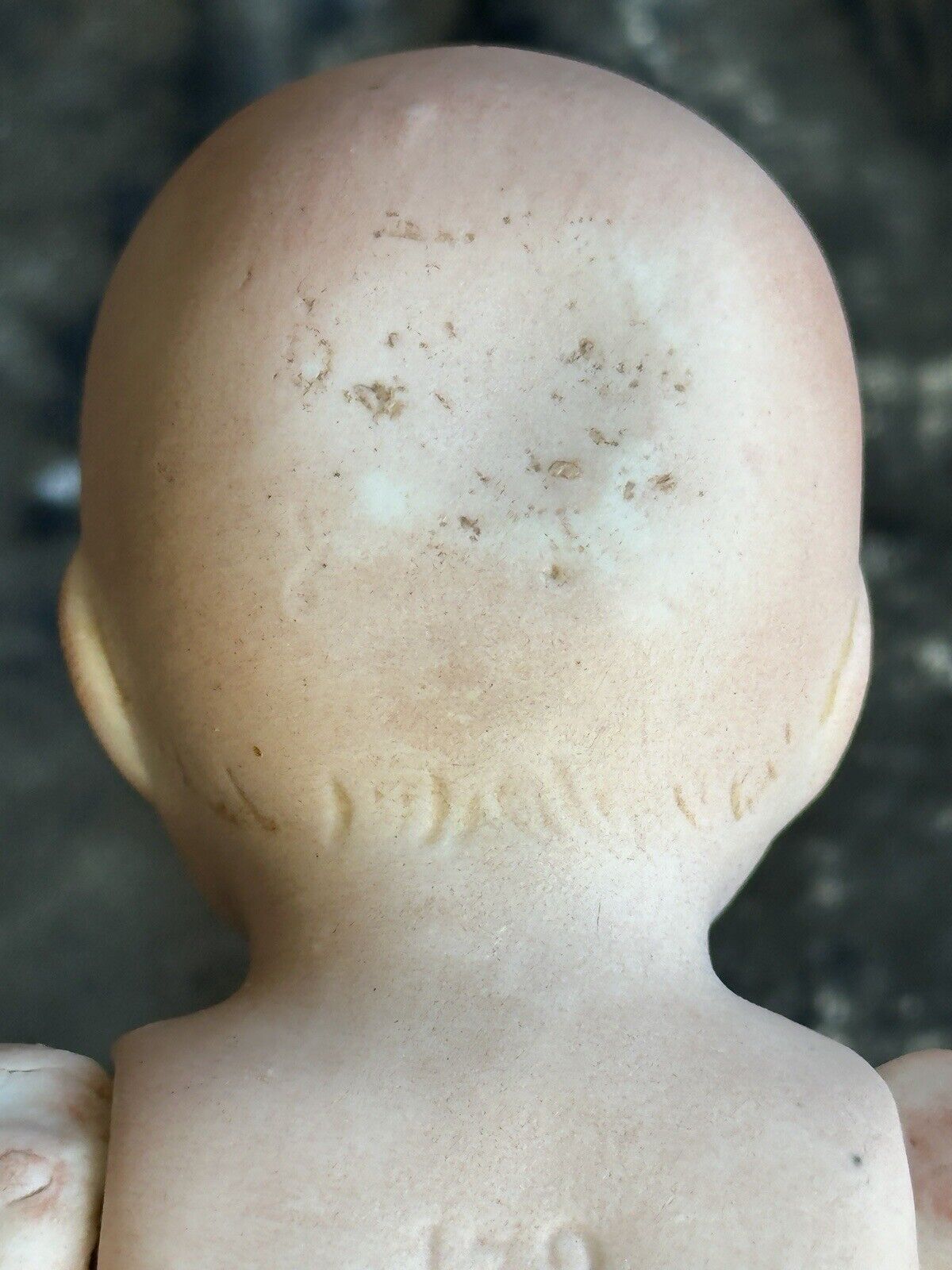Unidentified All Bisque Antique German Marked 172 Kammer Reinhardt (?) Baby Doll