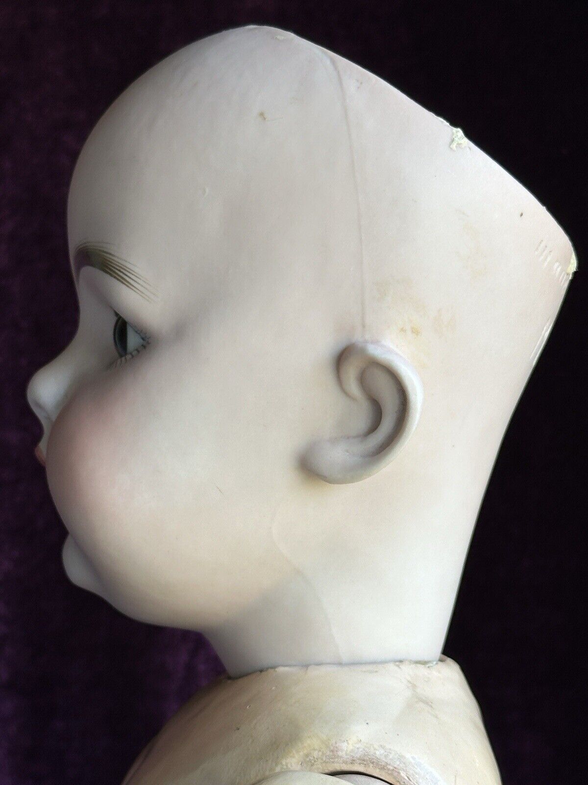 Rare Large Antique German 29” Kestner  Dep 156 Bisque Head Child Doll