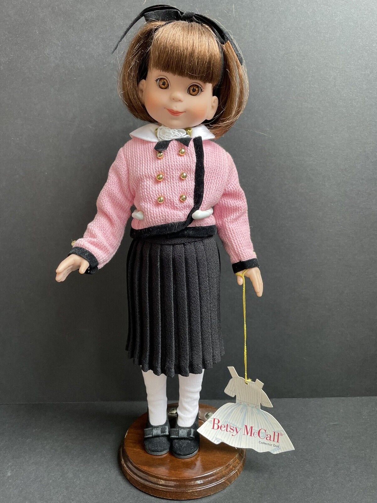 Collectible Tonner Vinyl Betsy McCall “Perfectly Suited” Doll with Tag
