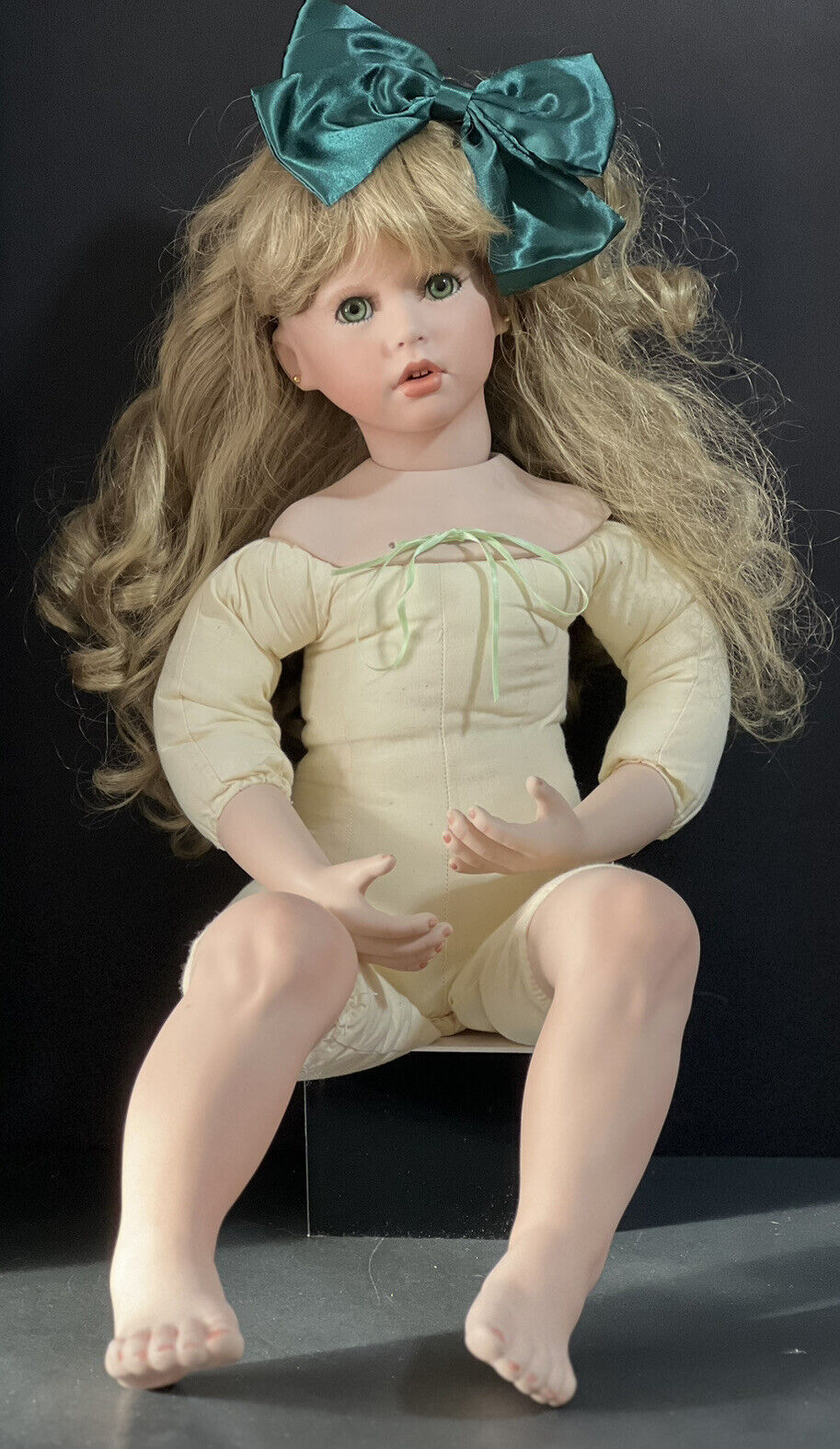 Vintage Reproduction 25” Doll “Whitney” by Donna Rubert Mold