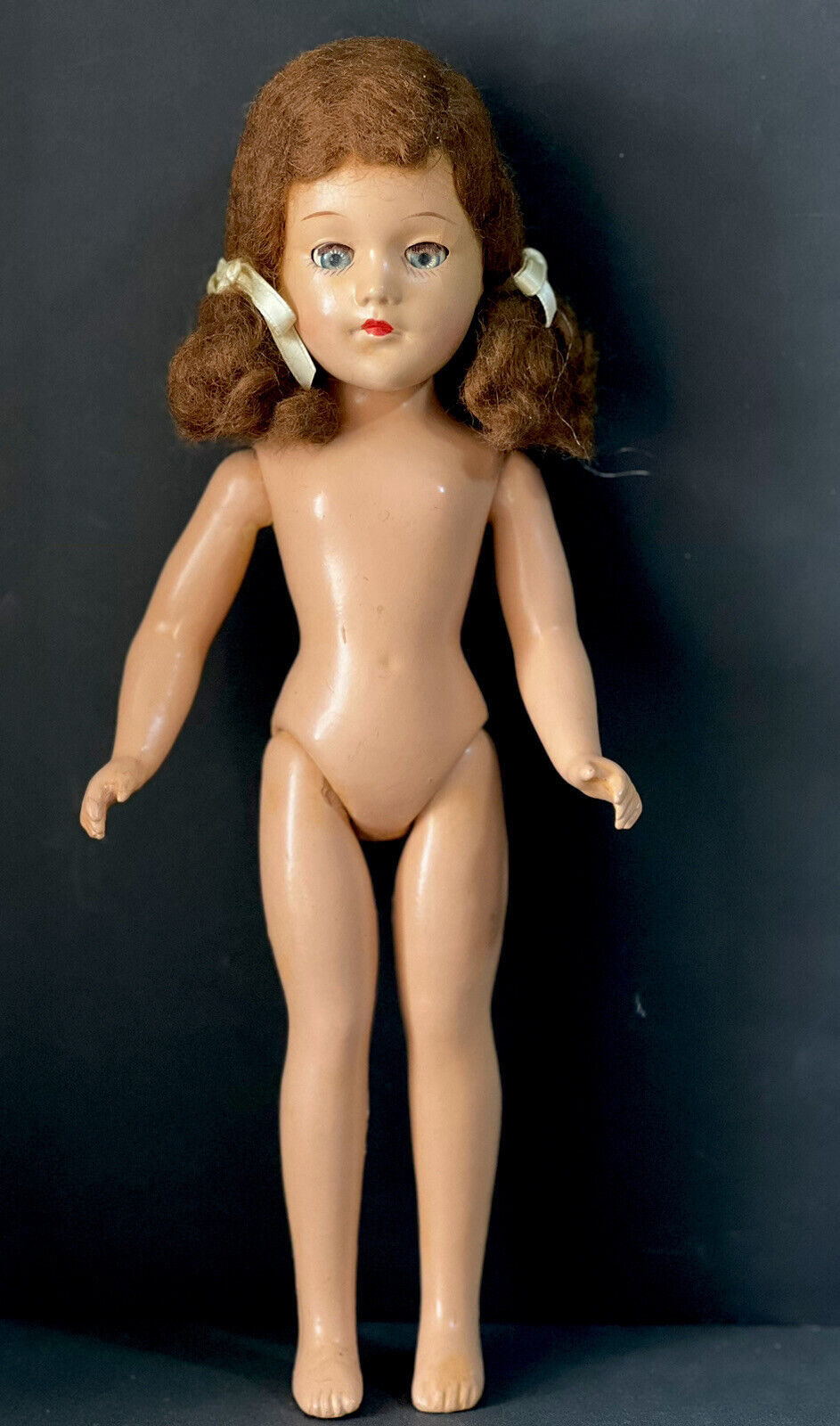Collectible Vintage 1940’s Composition 14” Original Mary Hoyer Doll