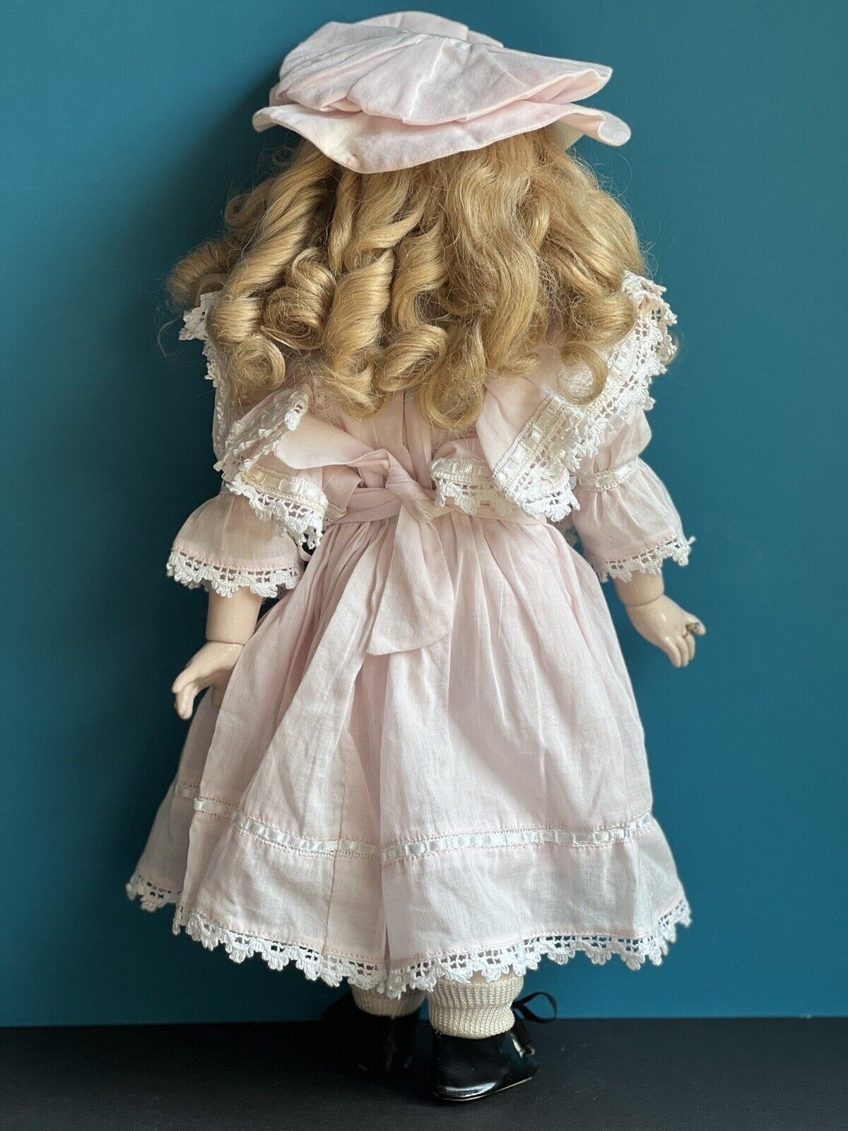 Antique German 16.5” Schoenau & Hoffmeister 1909 Bisque Head Doll