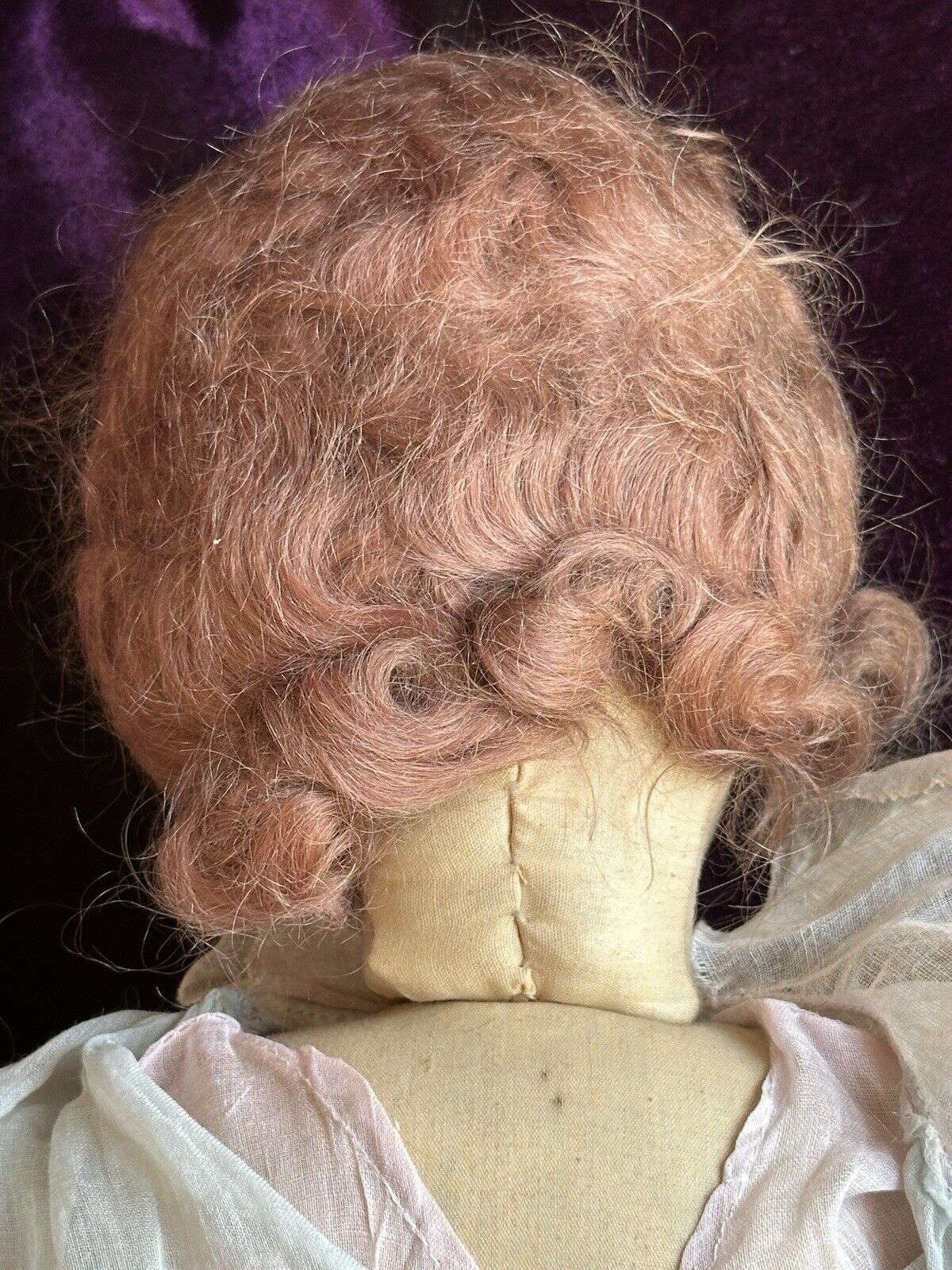 Antique/Vintage American Blossom 25” Boudoir Cloth Girl Doll