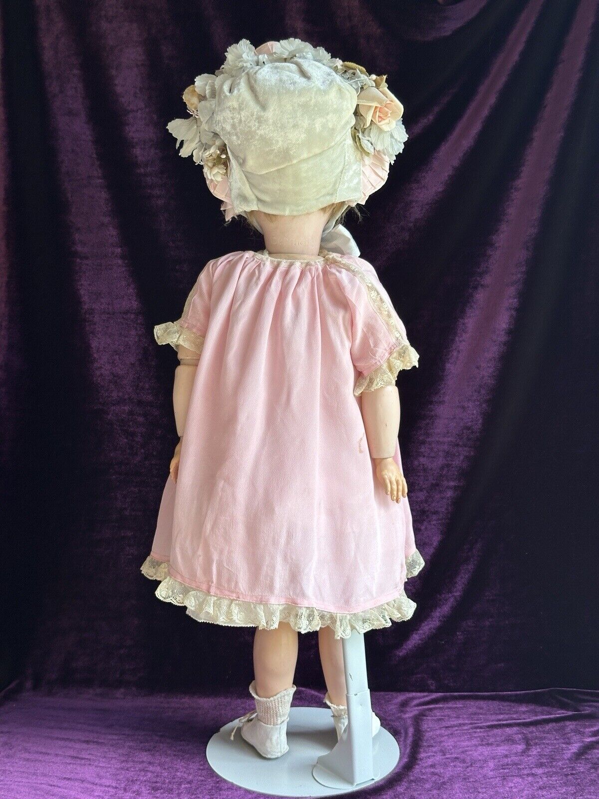 Antique German 25” Cuno Otto Dressel Mein Liebling Mold Bisque Head Doll