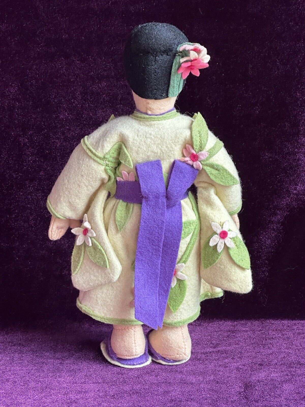 Vintage 8” Italian Lenci Mascotte Oriental Asian Miniature Doll