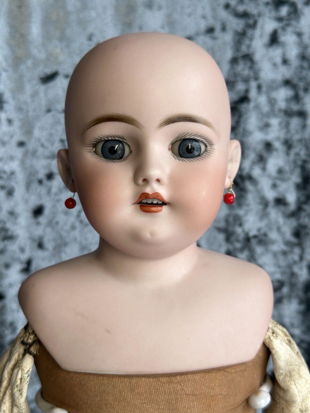 Antique German 20.5” Simon Halbig 1040 Bisque Shoulder Head Doll