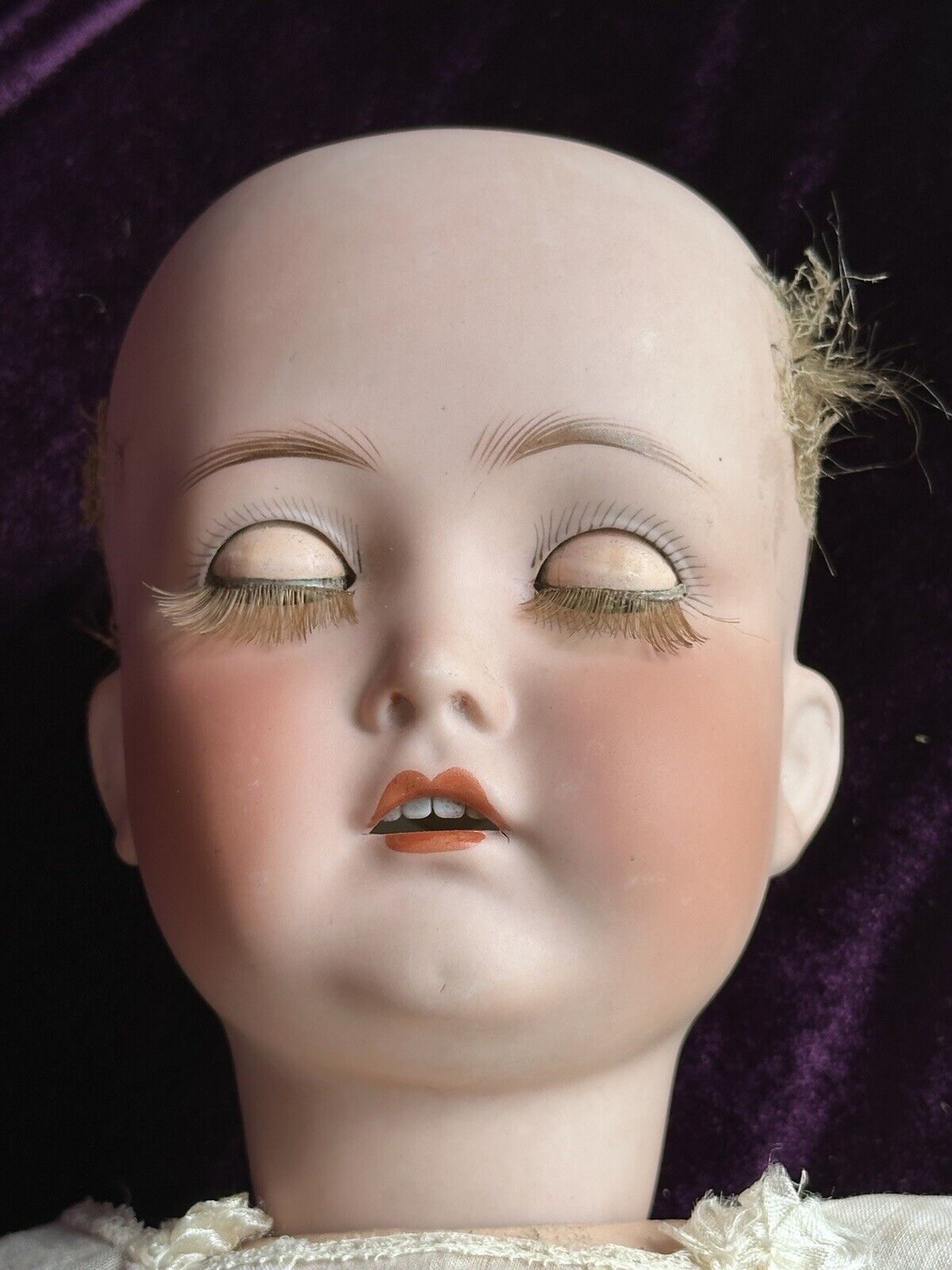 Antique German 25” Cuno Otto Dressel Mein Liebling Mold Bisque Head Doll