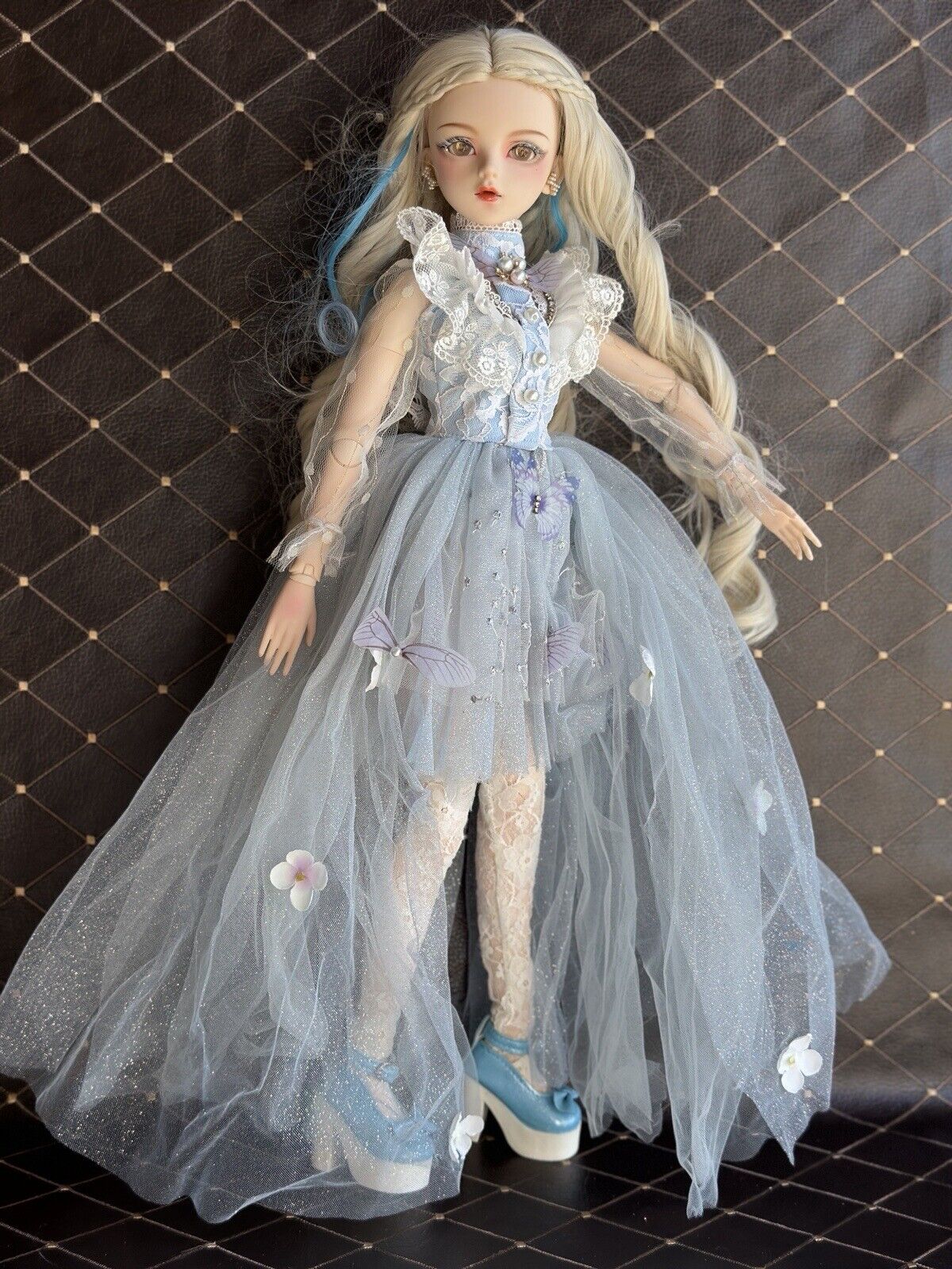 Collectible Doris Doll 1/3 BJD 23" Jointed Doll Full Set Dressed