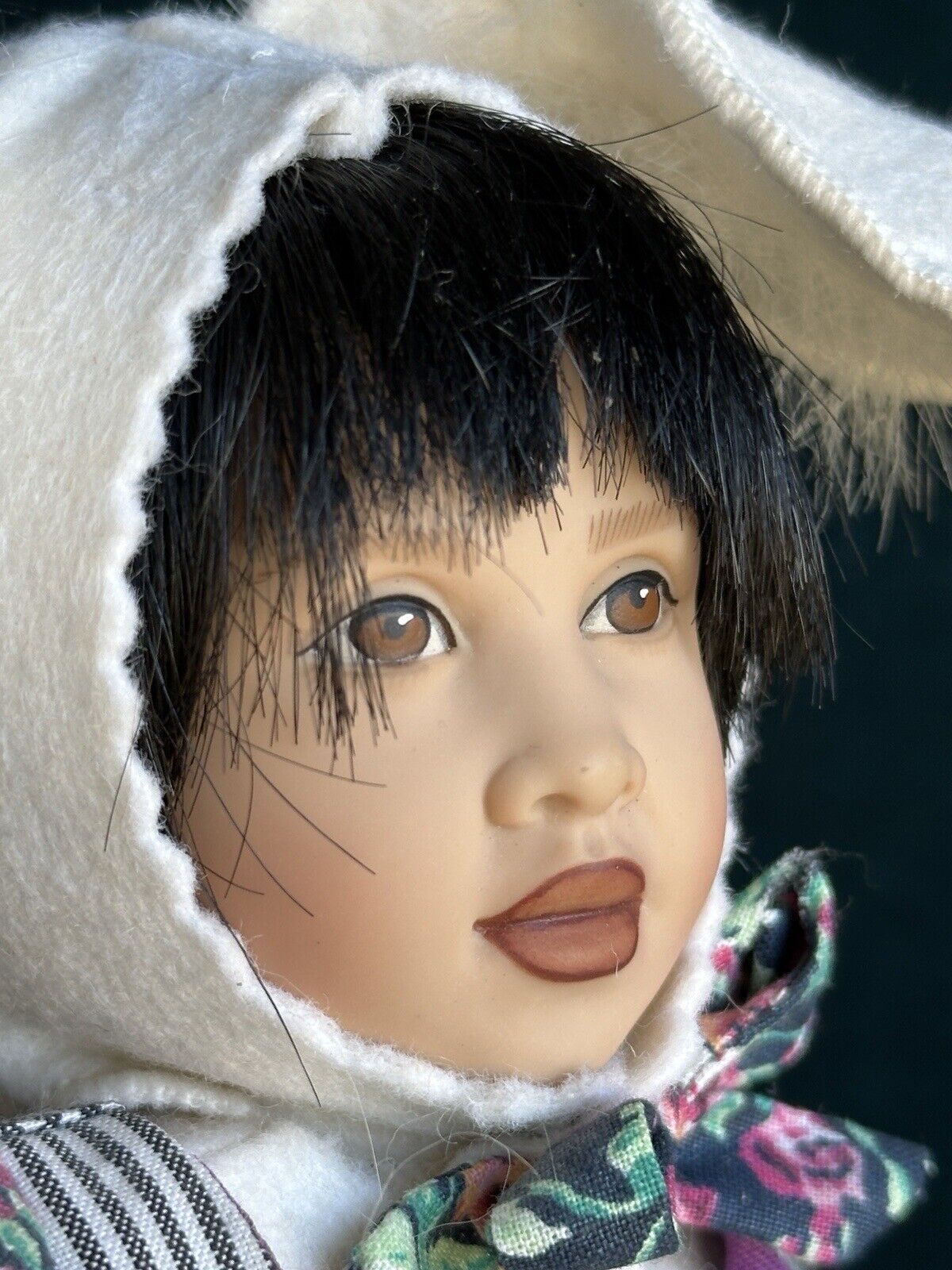 Collectible Vinyl 12” Helen Kish White Rabbit Doll LE 500