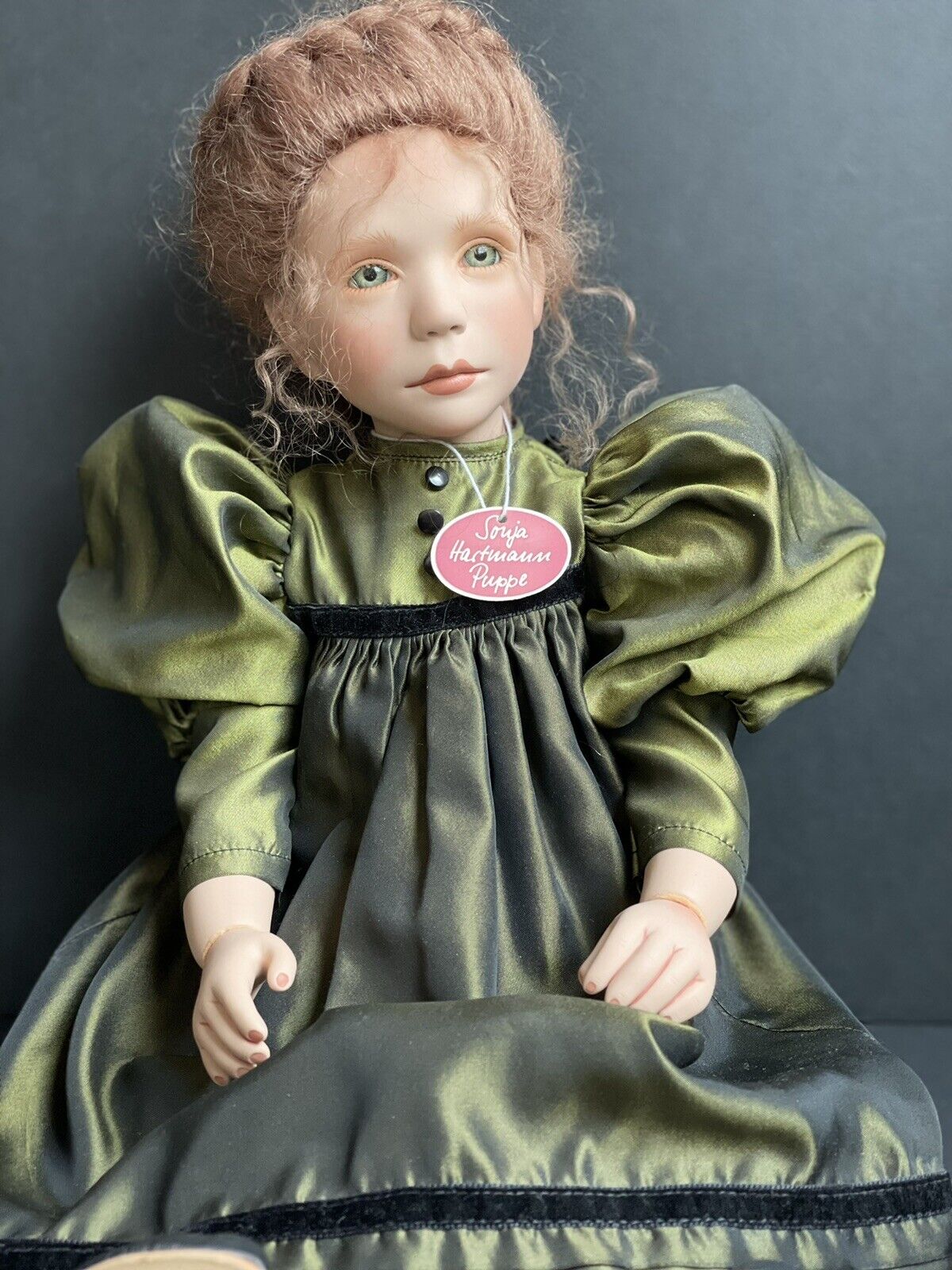 Collectible Artist Doll Leonia by Sonja Hartmann LE 250 Box Tag