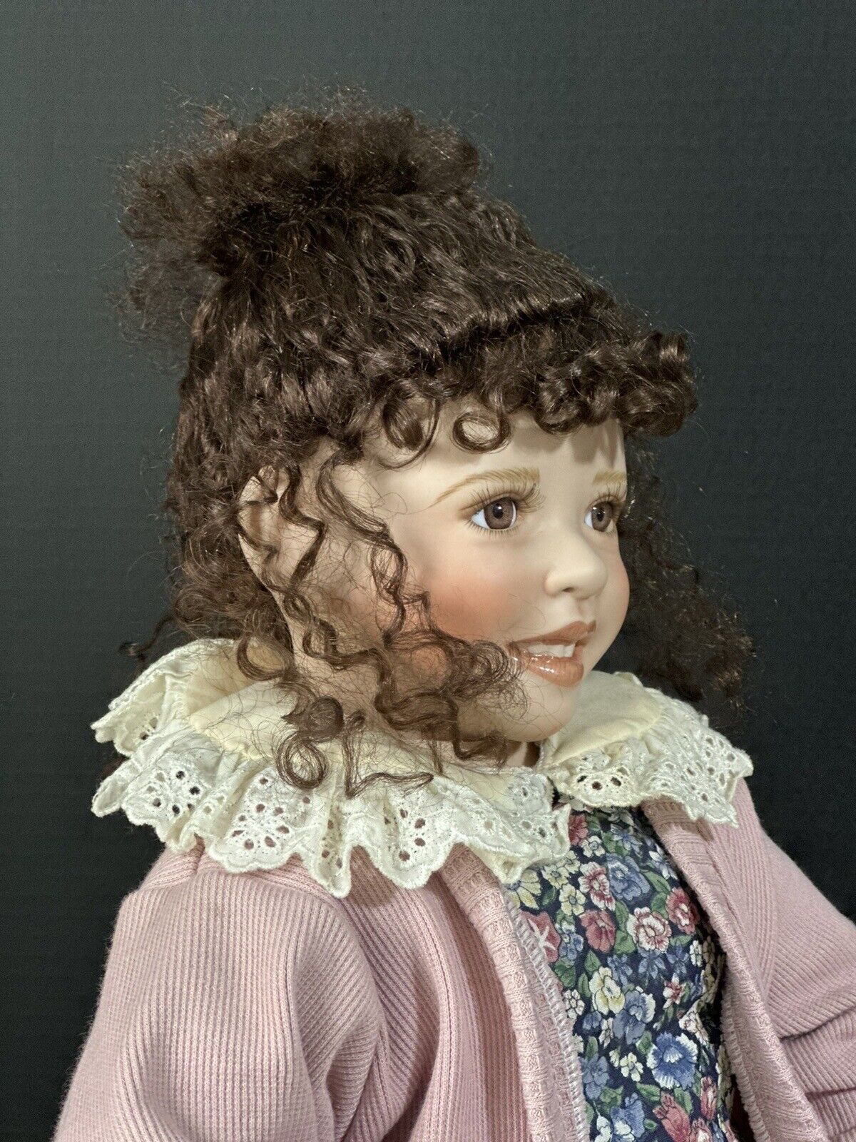 Kaye Wiggs Porcelain 26” Doll “Brooke”