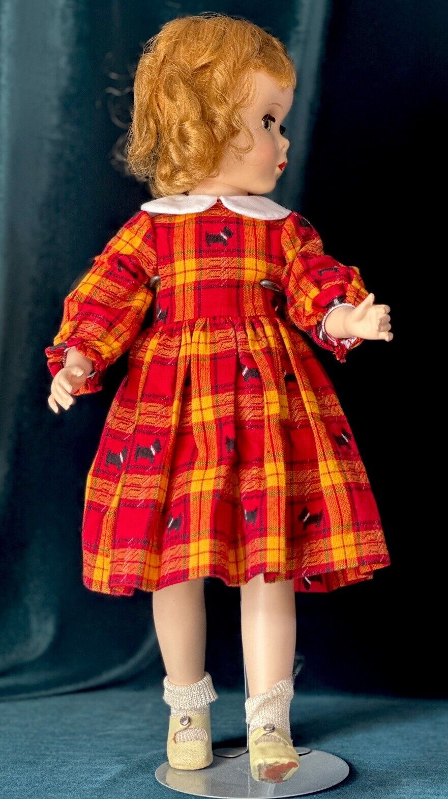 Vintage Madame Alexander Maggie Face Hard Plastic 17” Walker Doll