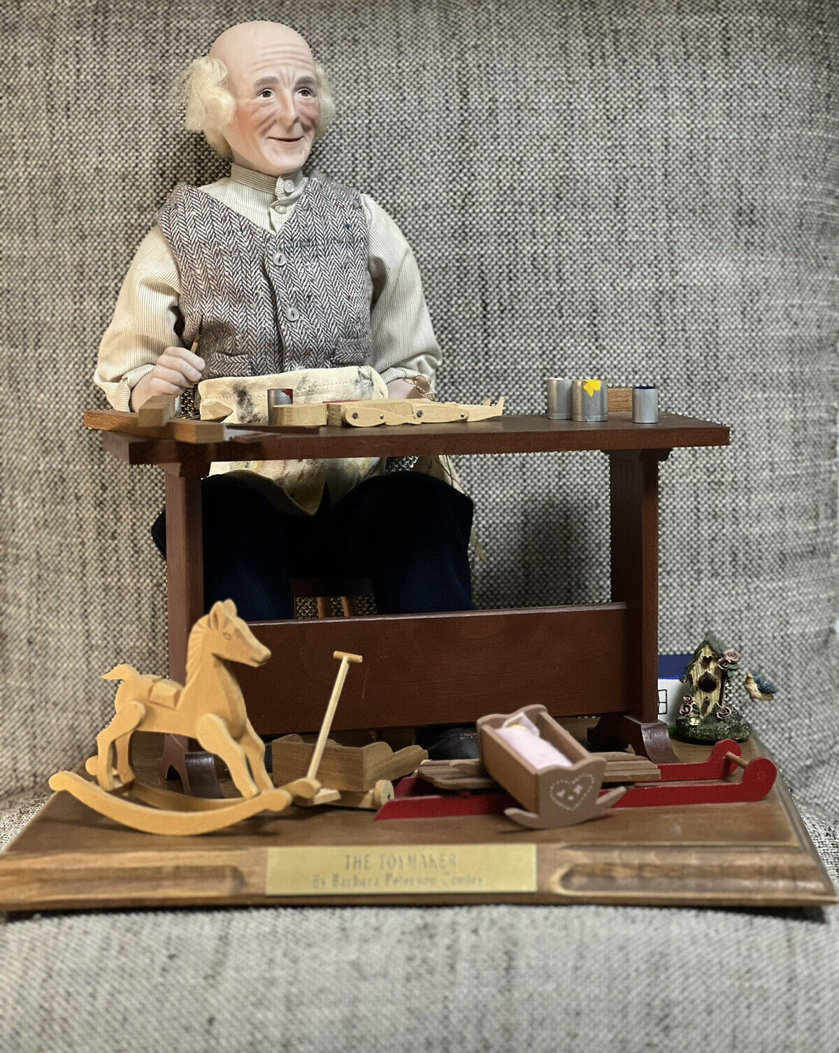 Artist Doll “The Toymaker” By Barbara Peterson Comley LE 27/350