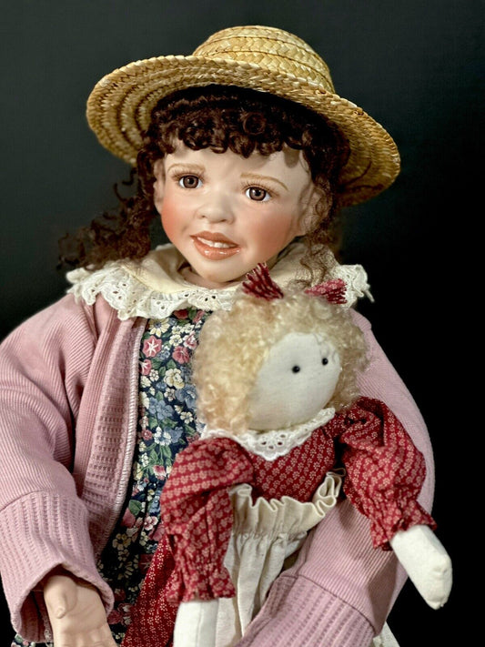 Kaye Wiggs Porcelain 26” Doll “Brooke”