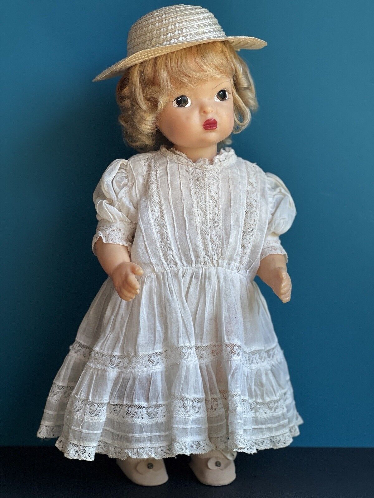 Vintage Early Hard Plastic Blonde Terri Lee Doll