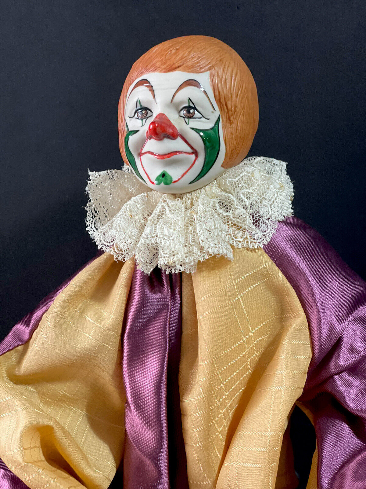 Artist Pam Lembo 20” Clown Doll Faith Wick Mold  LE 6/100