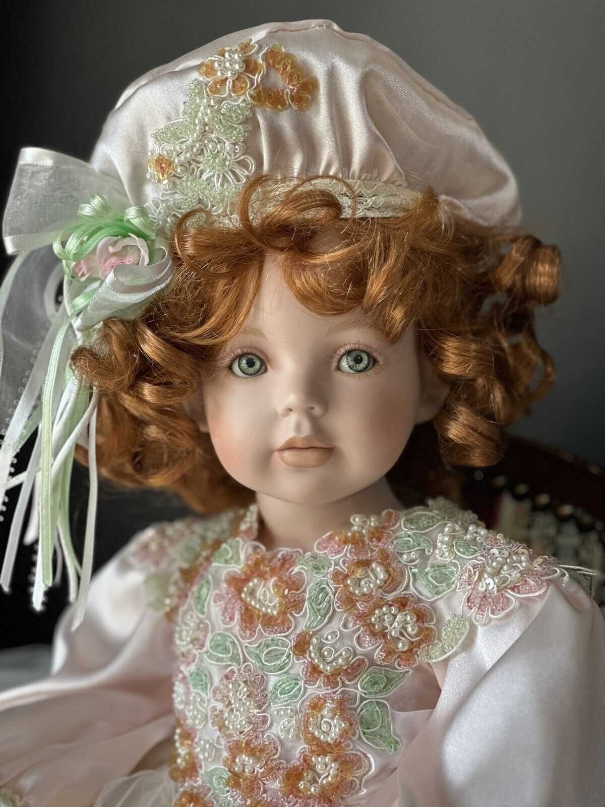 Collectible Lifelike Porcelain 24” Doll by Donna RuBert and Rustie LE 1000