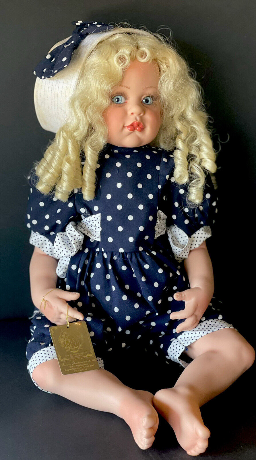 Vinyl Doll “Skipper” by Fayzah Spanos 28” LE 336/1500 Box, COA