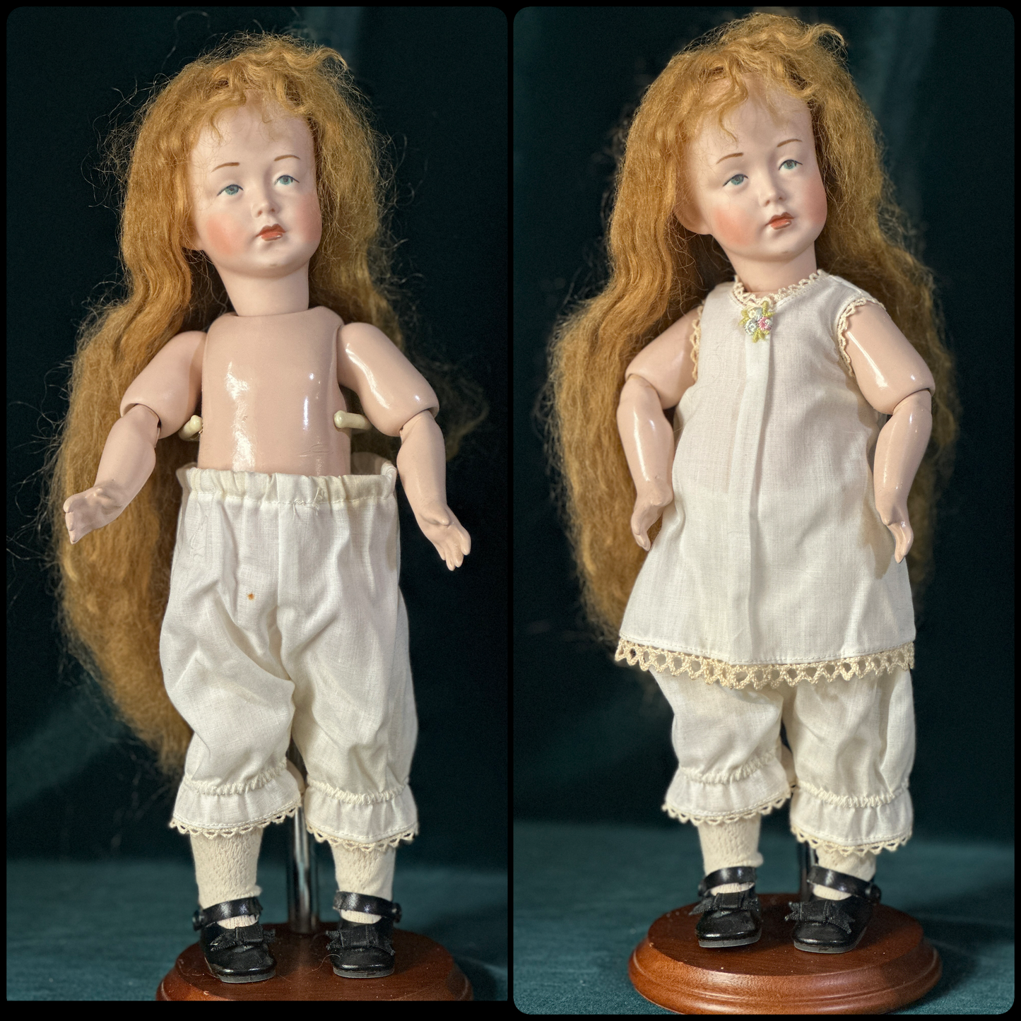 Reproduction Of Rare German Bisque Character Doll Mold 150 by Simon and Halbig