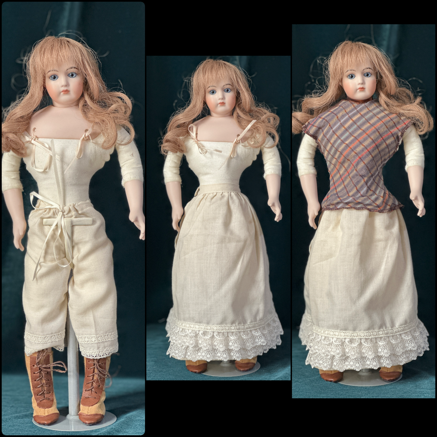 Artist Reproduction of French Jumeau Fashion 15 1/2” Doll